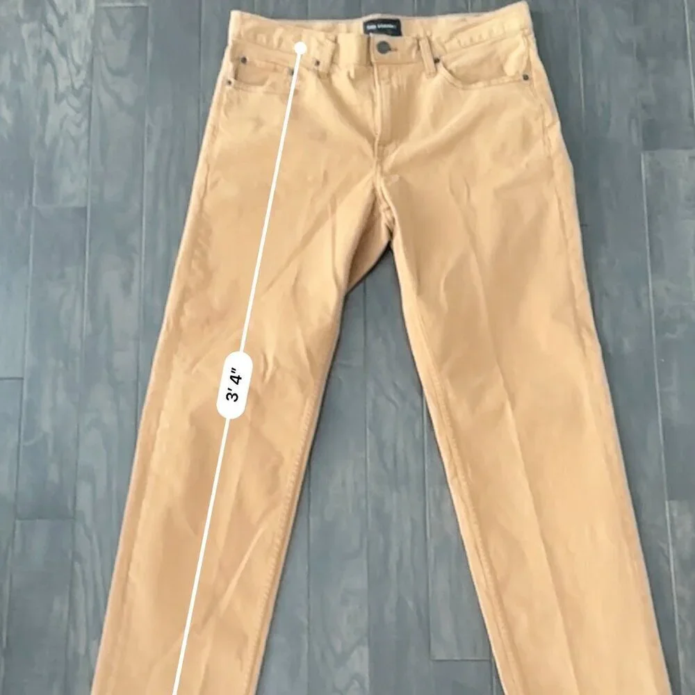 Free Assembly Tan Men's 32W x 32L Chino Pants - Picture 8 of 15